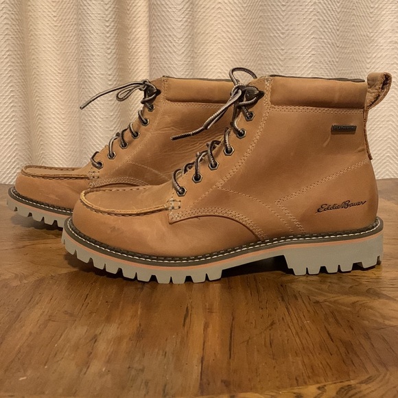 Eddie Bauer Shoes Nwot Mens Size 8 Eddie Bauer Severson Moctoe Boot Poshmark